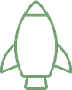 Rocket ship icon